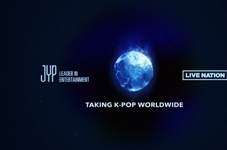 JYP to 'take K-pop worldwide' with Live Nation partnership