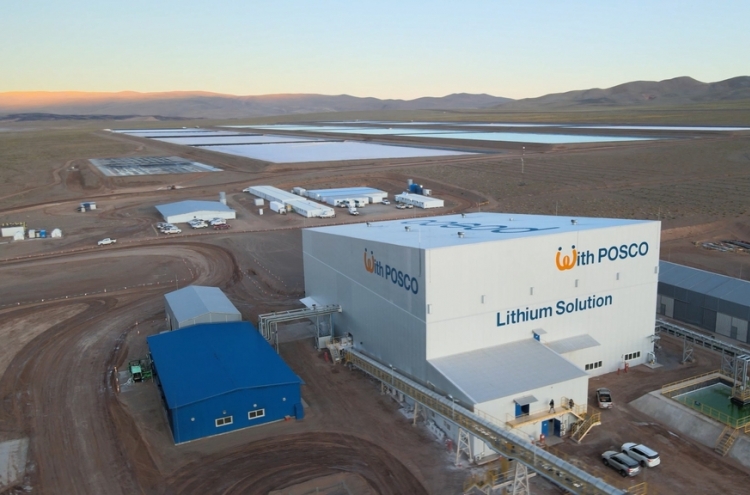 Posco develops production system for battery-grade lithium