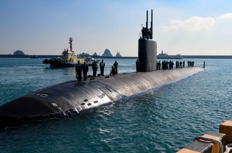 US nuclear-powered sub arrives in S. Korea amid possibility of NK ICBM launch