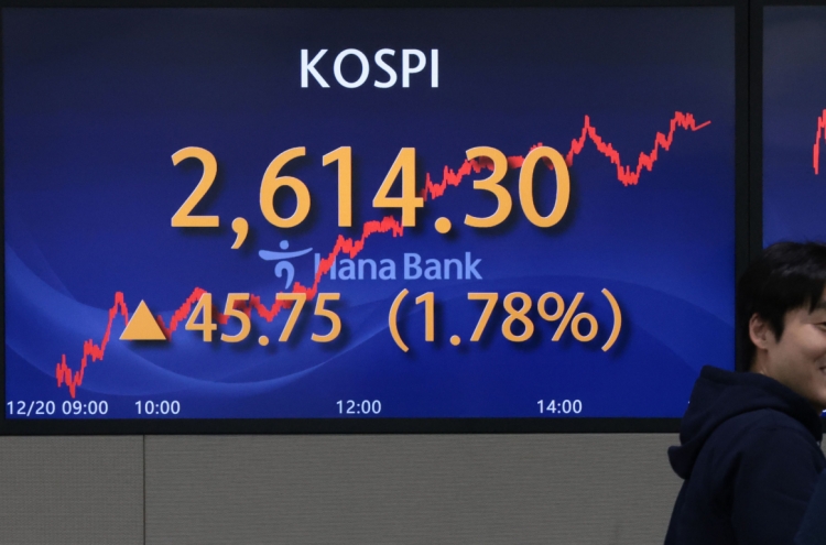 Seoul shares at over 3-month high amid Fed rate cut hopes