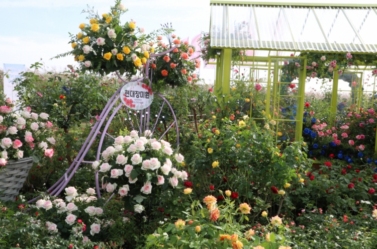 [Best Brand] Hyundae Rose Garden leads Korea's rose industry