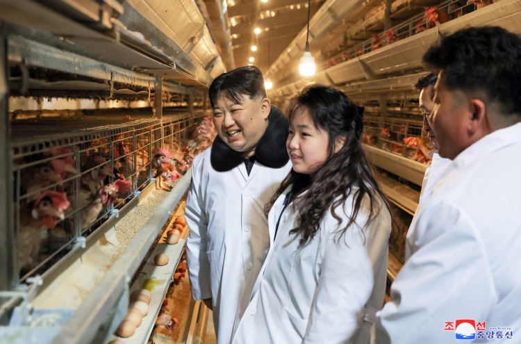 N. Korean leader calls for increased poultry production amid food shortages