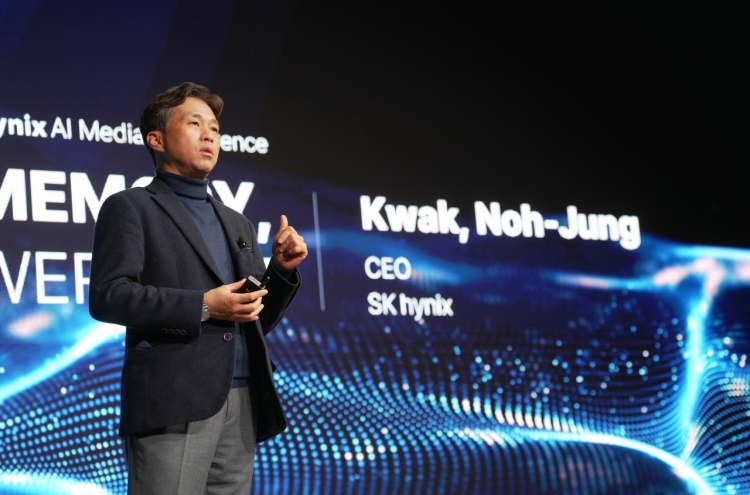 [CES 2024] SK hynix seeks memory chip leadership in AI era