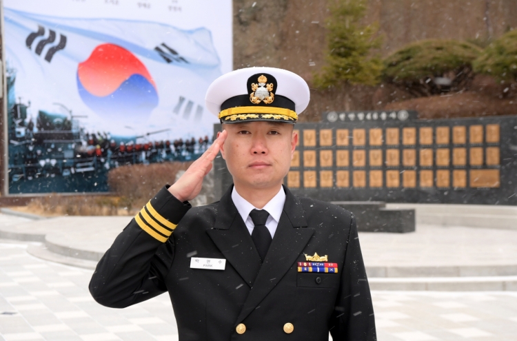 Survivor of torpedoed corvette takes helm of reincarnated ROKS Cheonan frigate