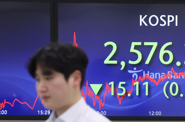 Seoul shares down for 2nd day on Powell's comments on rate cuts