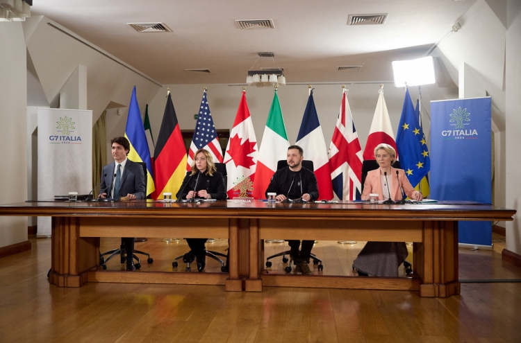 G7 leaders decry N. Korea's exports of ballistic missiles to Russia