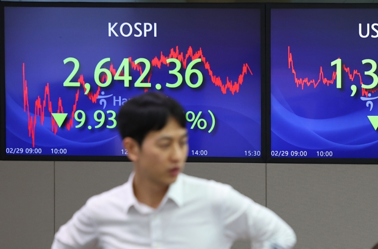 Seoul shares close lower ahead of key US inflation data, holiday