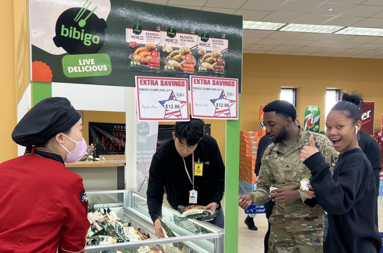 CJ’s veggie dumplings hit US military shelves