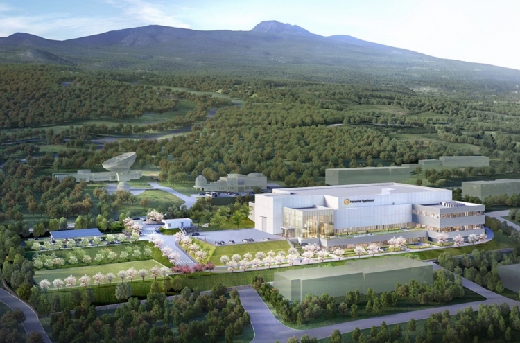 Hanwha Systems breaks ground on satellite center in Jeju