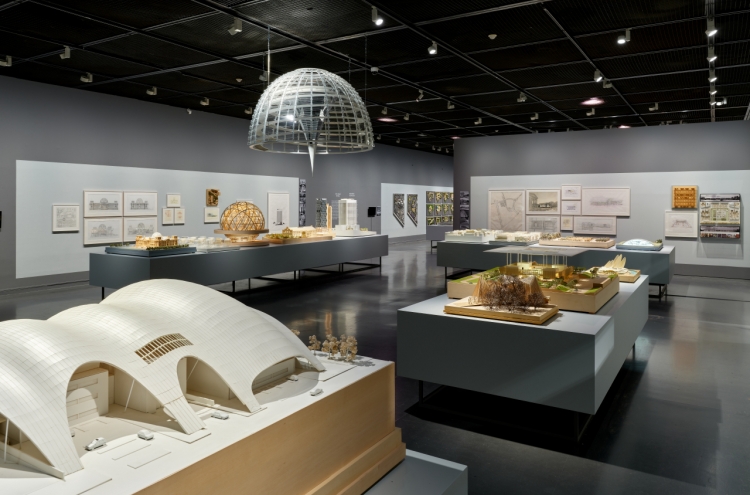 Norman Foster's largest exhibition in Asia highlights sustainability in architecture