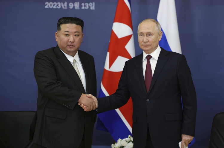 N. Korean leader voices 'firm support' in his message to Putin over Victory Day