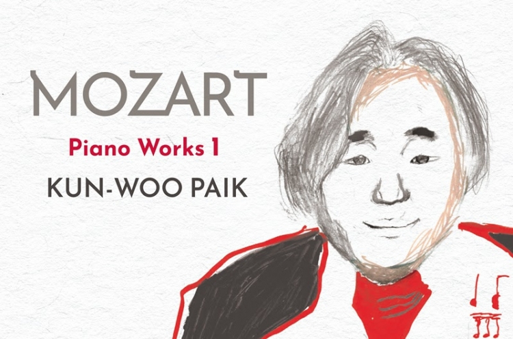 Pianist Baik Kun-woo releases first-ever Mozart album