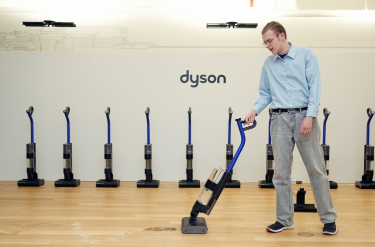 Dyson debuts first wet floor cleaner WashG1