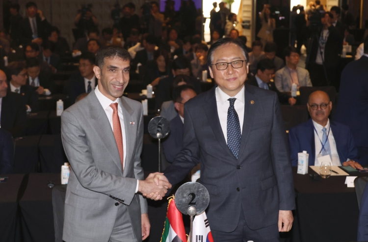 Biz leaders of S. Korea, UAE discuss enhancing bilateral economic, biz partnership