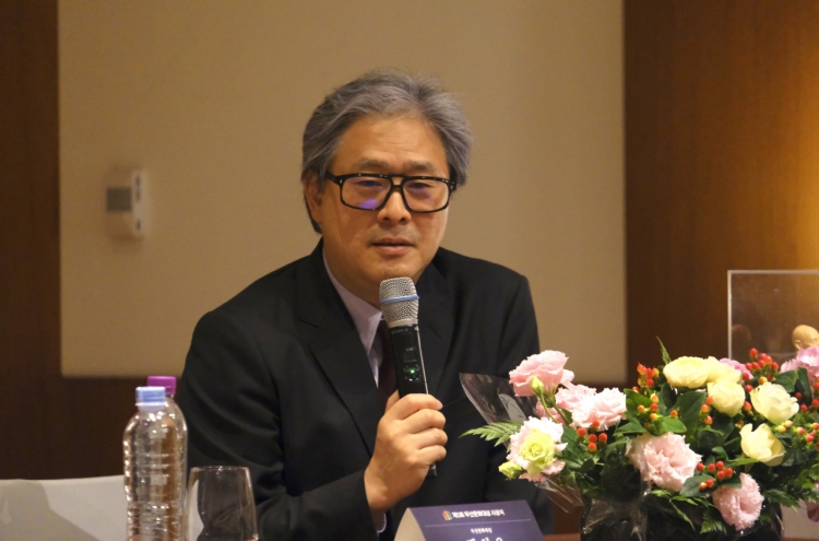 Filmmaker Park Chan-wook among winners of inaugural Musan Cultural Awards