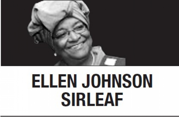 [Ellen Johnson Sirleaf, Binaifer Nowrojee] More women are needed at the top