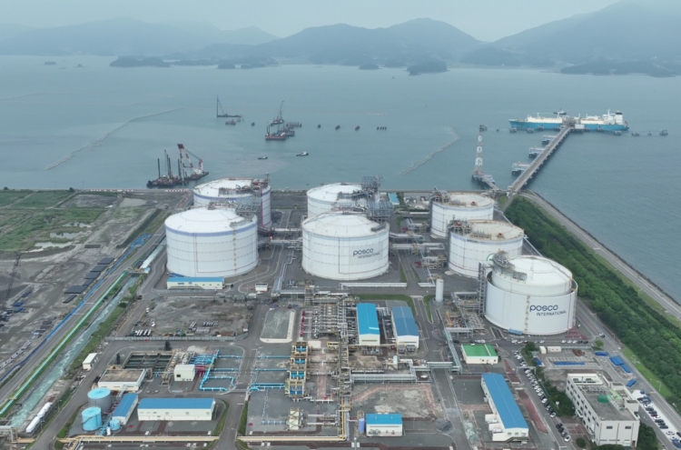 Posco International completes LNG terminal project in Gwangyang