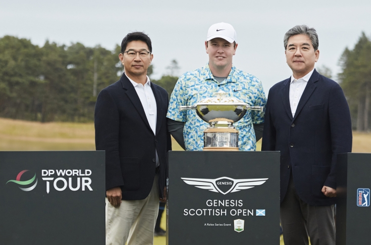 [Photo News] Winner of Genesis Scottish Open