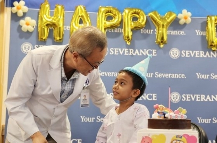 Filipino child born with heart disease cured in Korea with aid from JYP Entertainment