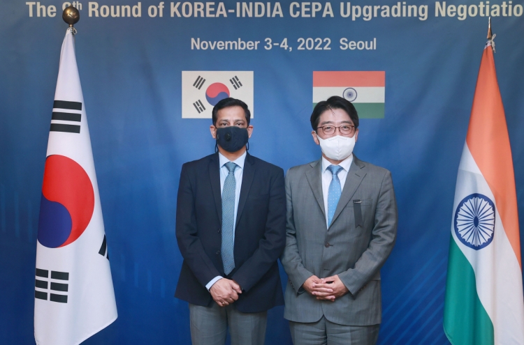 S. Korea, India hold fresh round of trade talks