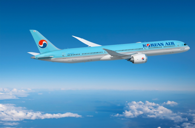 Korean Air's first Boeing 787-10 to take off for Tokyo