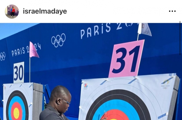 Olympics archer from Chad expresses gratitude for Korean fans’ encouragement