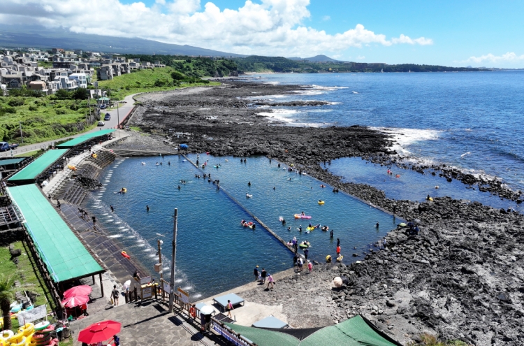 [Photo News] Nonjinmul, Jeju’s unique natural beach