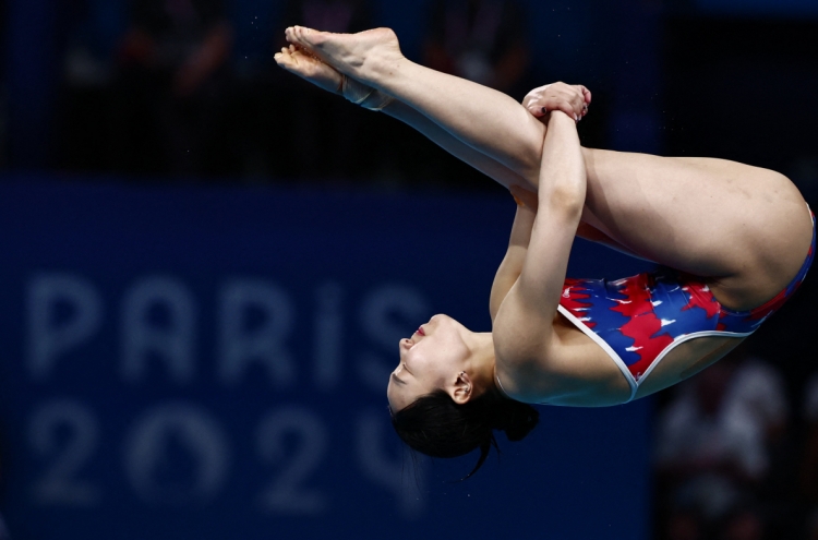 Diver Kim Su-ji misses out on final in women's 3m springboard