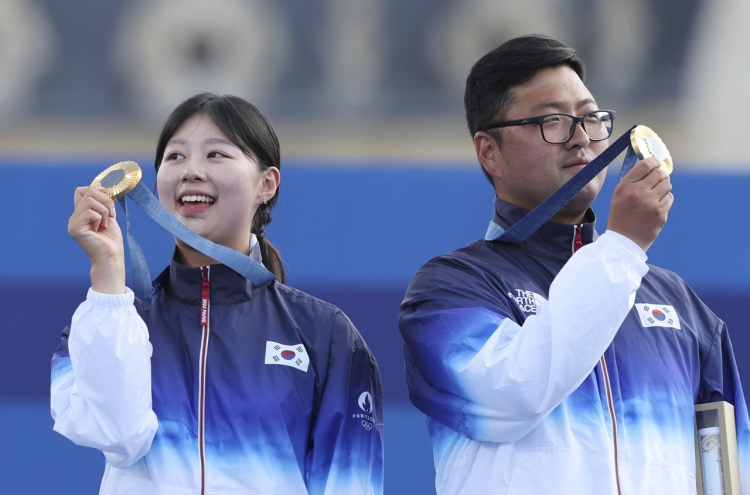 Archery triple gold medalists named S. Korean MVPs