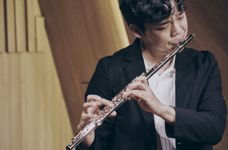 [Herald Interview] Flutist Kim Yu-been on his journey from France to the US, first album