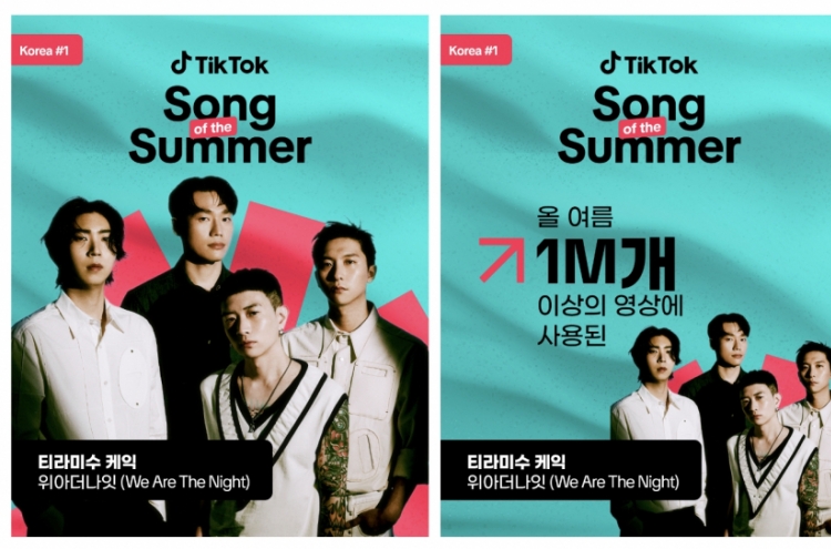 We Are The Night’s 'Tiramisu Cake' tops TikTok's Song of the Summer in Korea