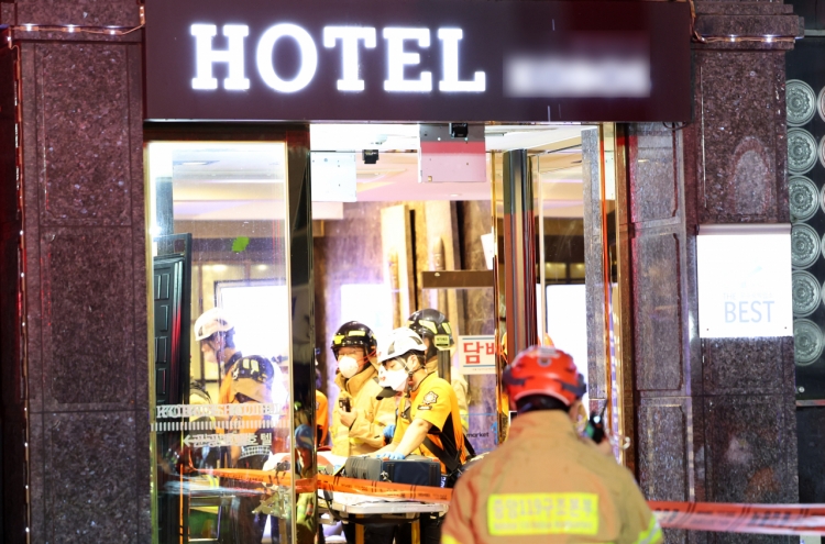 7 killed, 12 injured in hotel fire in Bucheon, electric fault blamed