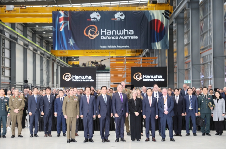 Hanwha Aerospace opens 1st overseas plant in Australia