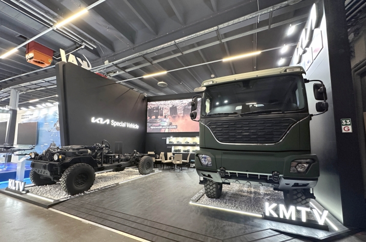 [Photo News] Kia showcases defense vehicles in Poland