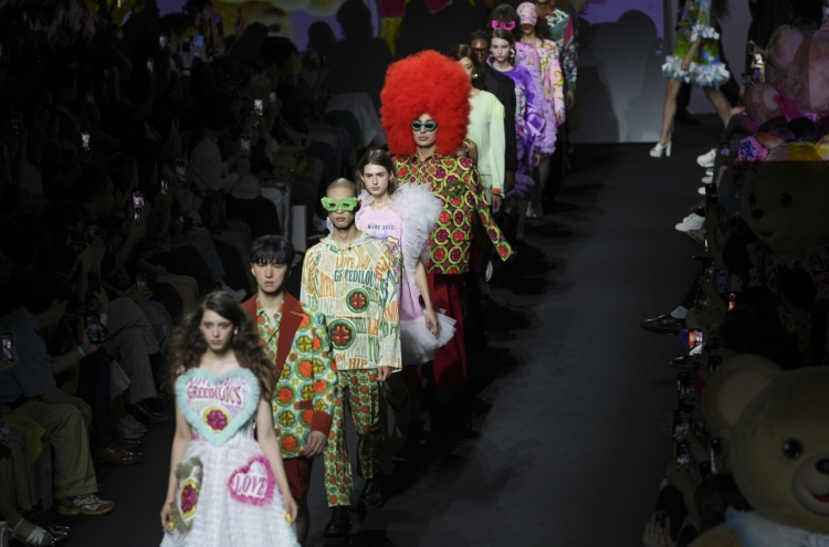 Runways show off pastel luxury, flamboyance, sustainability