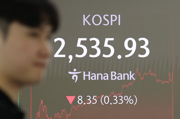 Seoul shares dip for 5th day on dim prospects over Fed's big cut