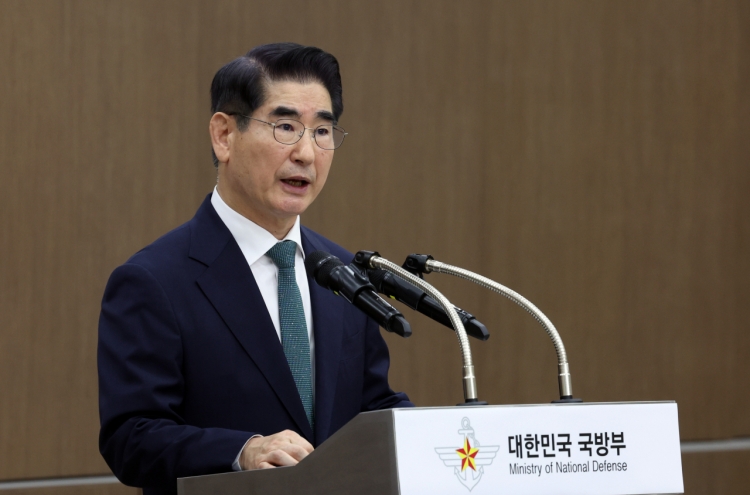 Defense chief says 'fundamental' solution to N. Korean threats lies on free, unified Korean Peninsula