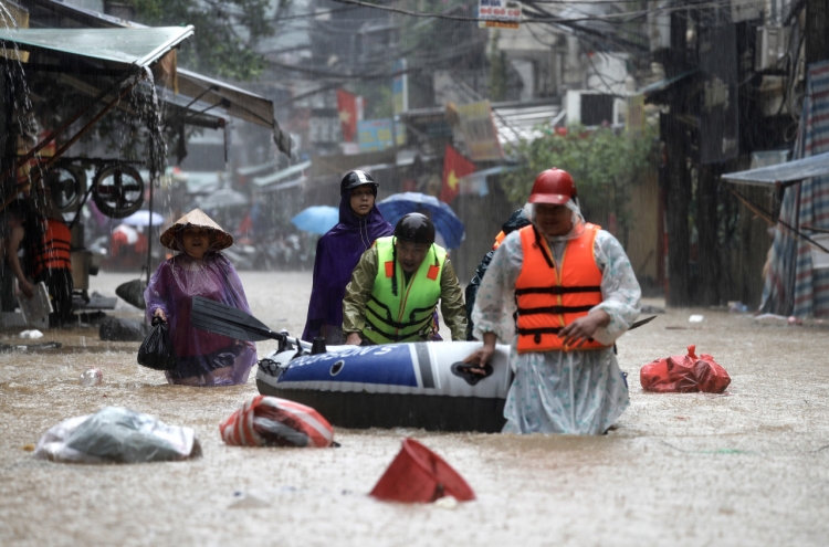 S. Korea to provide $2m to typhoon-hit Vietnam