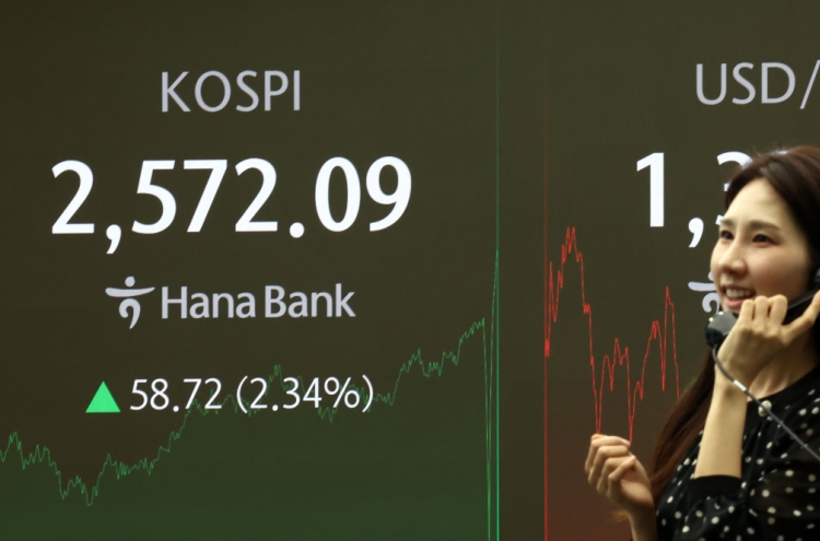 Seoul shares snap 7-day fall on tech gains