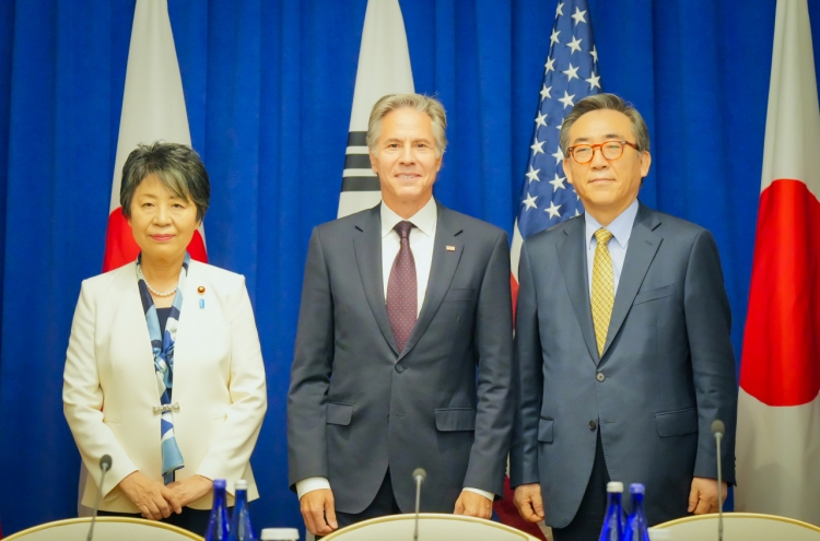 S. Korea, US, Japan eye secretariat to insulate alliance from politics