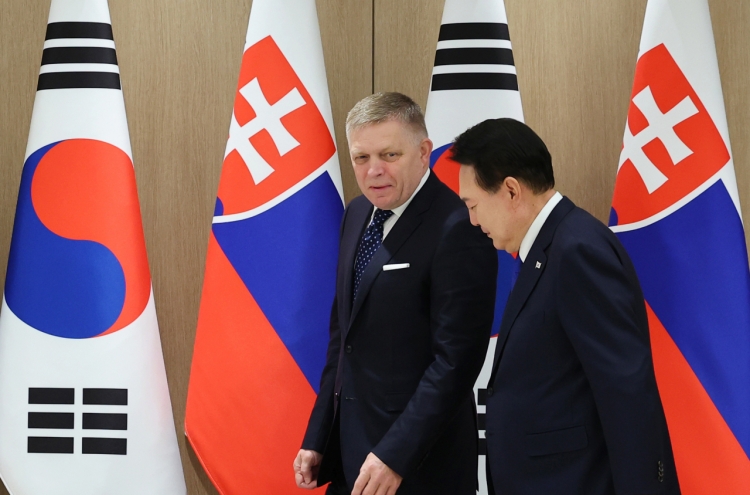 S. Korea, Slovakia agree to forge 'strategic partnership'