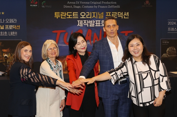 Korean premiere of  Zeffirelli version of 'Turandot' to be staged at KSPO Dome