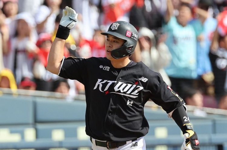 Wiz edge out Twins to open KBO postseason series