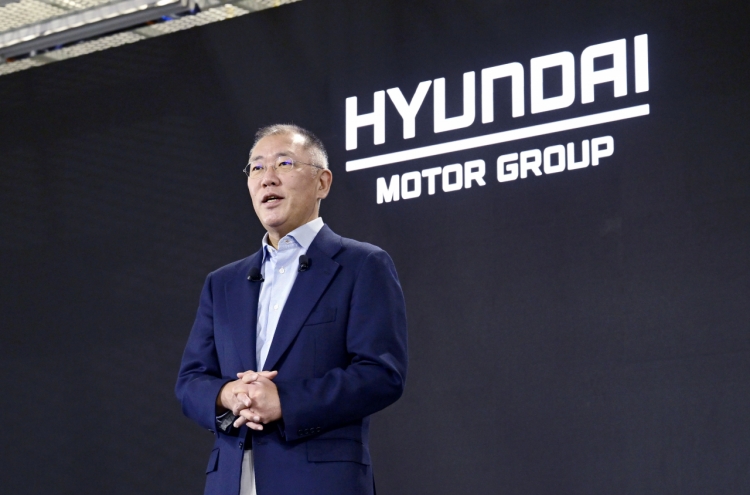 Chung marks 4 years at helm of Hyundai Motor