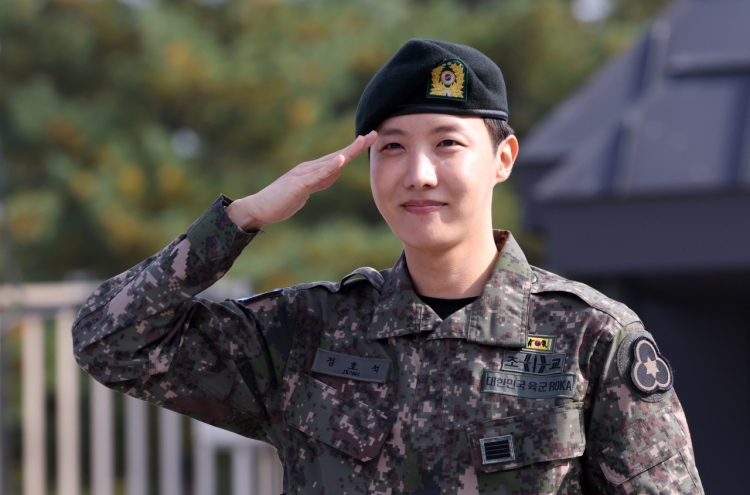 BTS' J-Hope completes military service, returns to fans