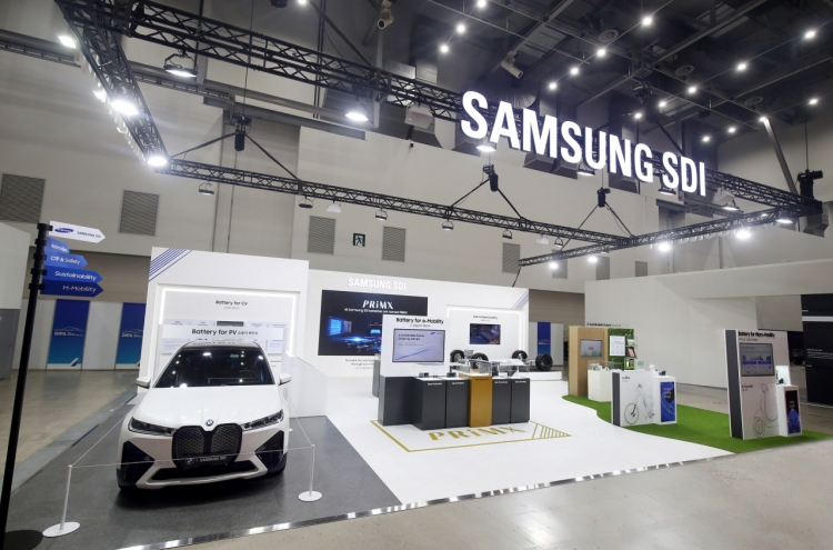 Samsung SDI showcases next-gen battery lineup at mobility show