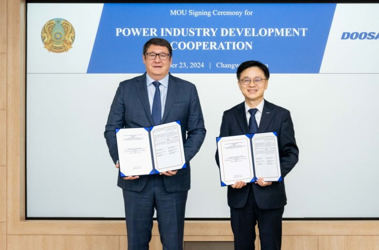 Doosan Enerbility to support Kazakhstan's energy modernization