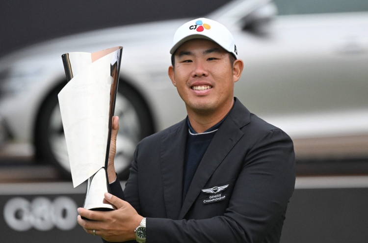 An Byeong-hun triumphs after all-Korean playoff at Genesis Championship