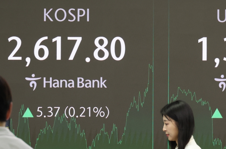 Seoul shares up for 3rd day led by Samsung