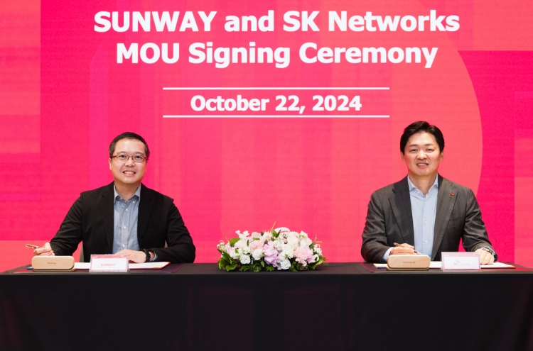 SK Networks teams up with Malaysia’s Sunway in AI push